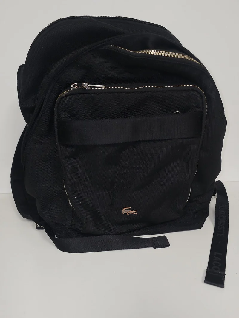 Sac à dos Lacoste vintage ancien rétro collection sport authentique occasion