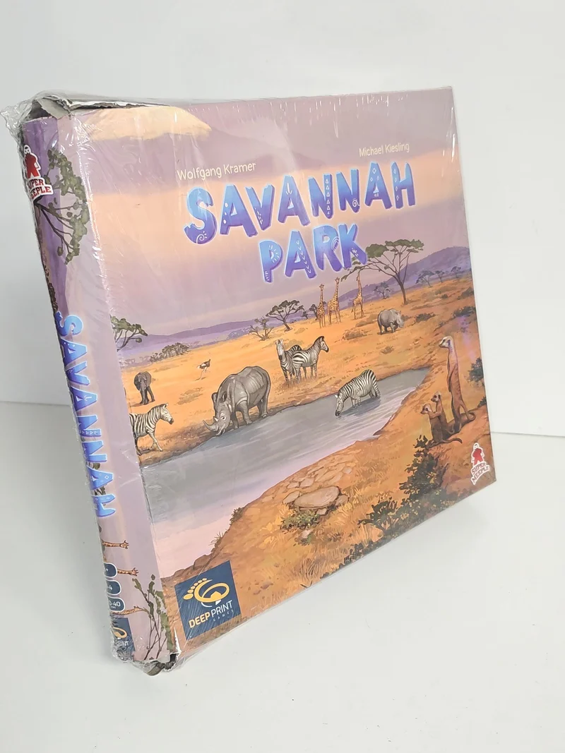 Savannah Park jeu de société 1 à 4 joueurs Deep Print Super Meeple 2021 complet