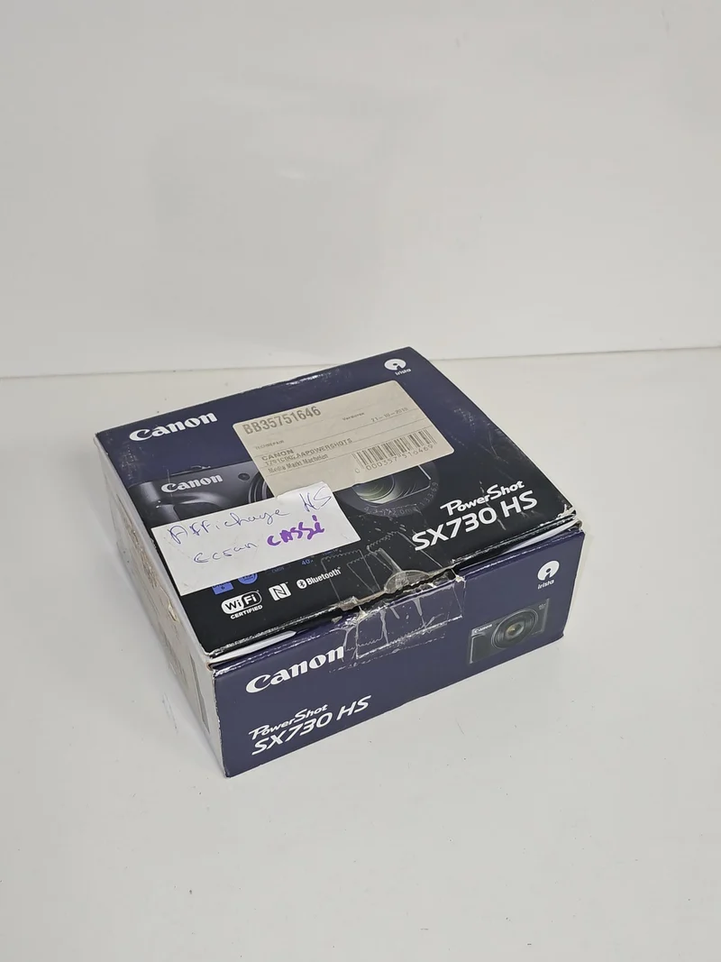 Boîte d'origine vide pour Canon PowerShot SX730 HS emballage appareil photo Cano