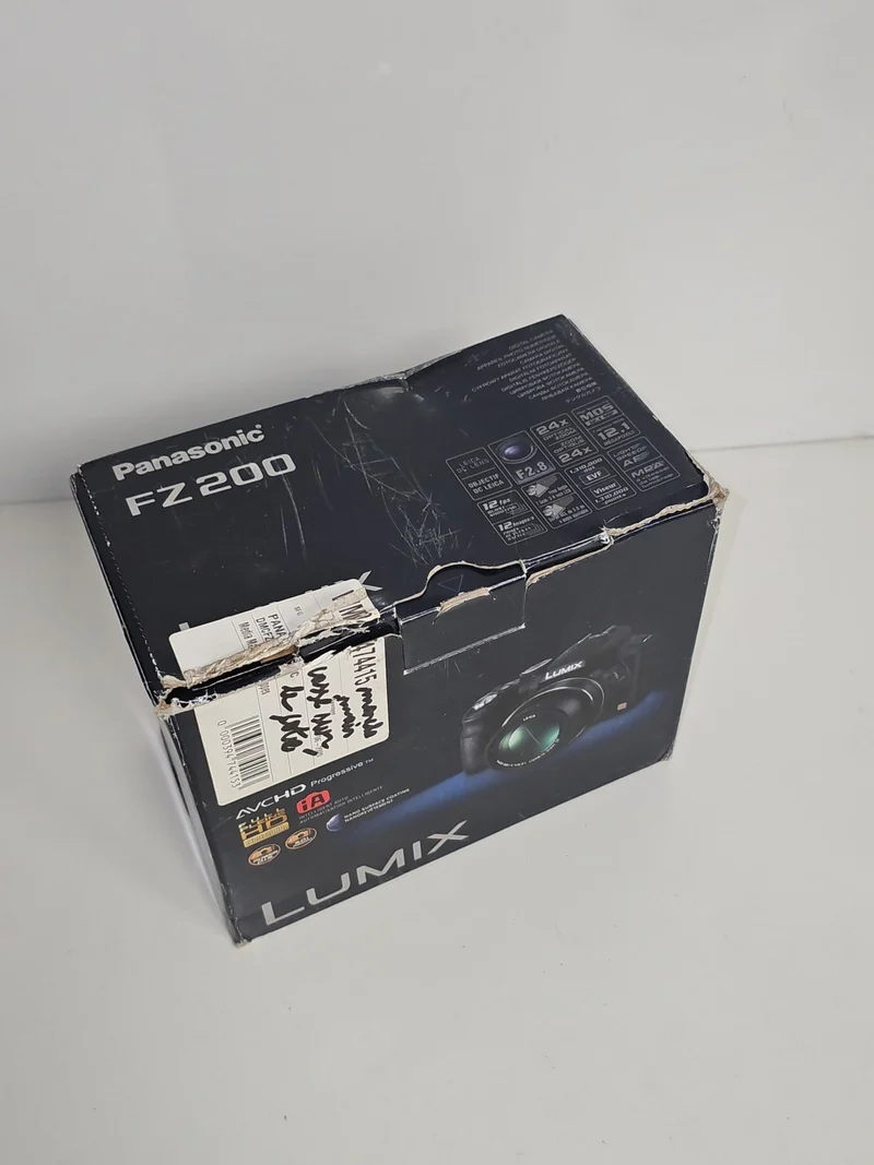 Boîte vide d'origine Panasonic pour appareil photo Lumix FZ200, emballage authen