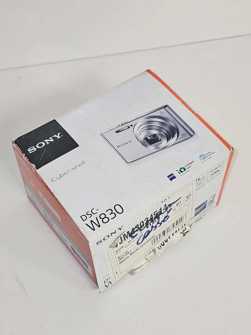 Boîte vide d'origine pour appareil photo Sony DSC-W830, emballage Sony authentiq