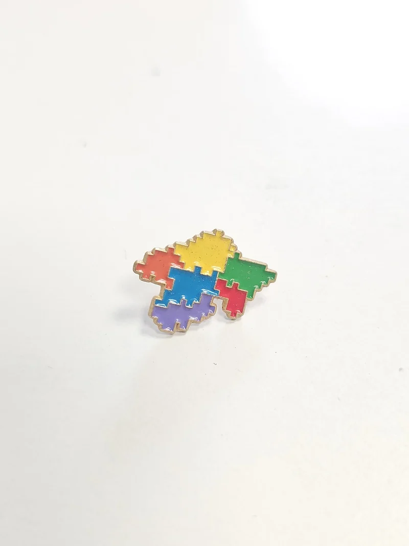 Pin's vintage ancien Région PACA rétro collection France badge collector
