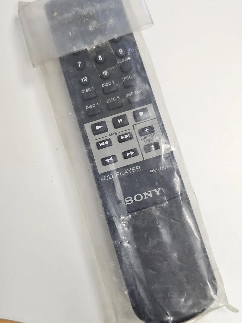 Télécommande Sony RM-D420 d'origine pour lecteur CD audio, modèle authentique