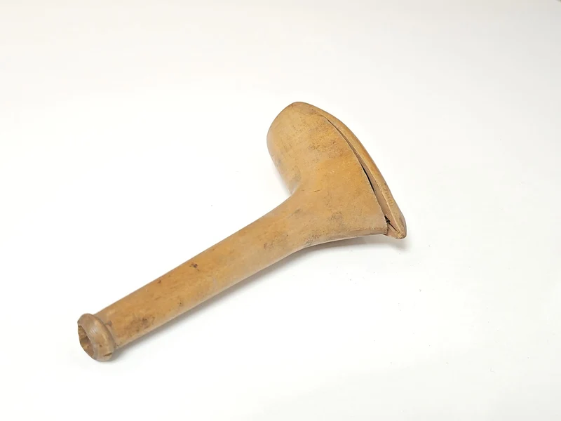 Pipe ancienne vintage de collection marque Ancienne, objet rétro fumeur original