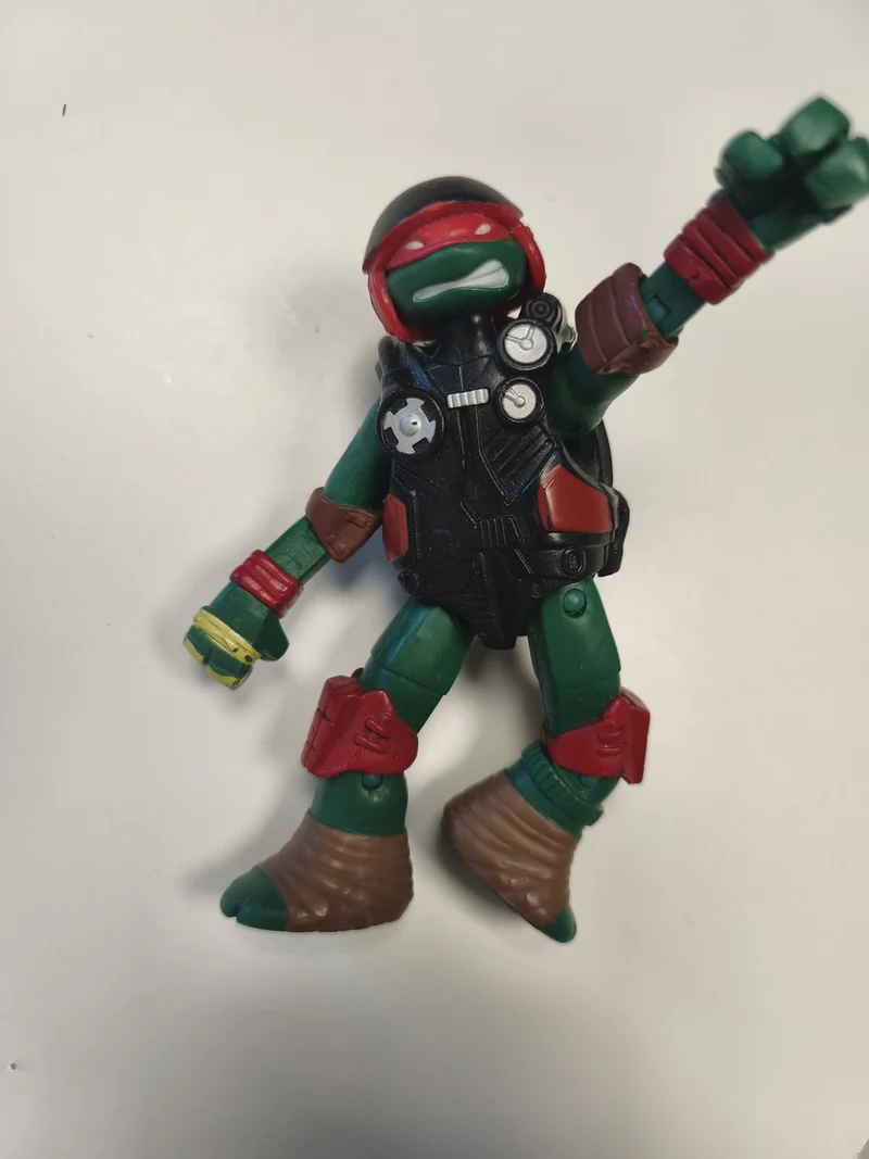 Figurine Tortue Ninja 2013 articulée personnage articulé TMNT d'occasion