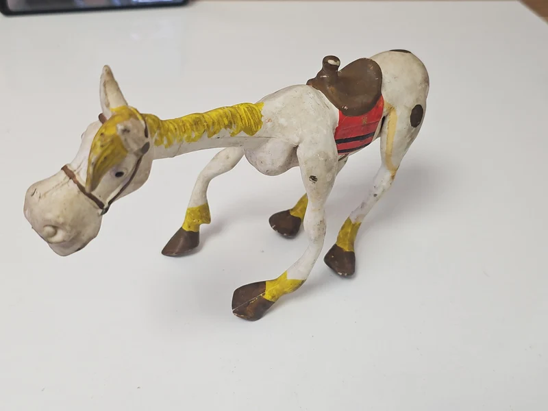 Figurine vintage Lucky Luke et Jolly Jumper ancien personnage BD rétro collectio