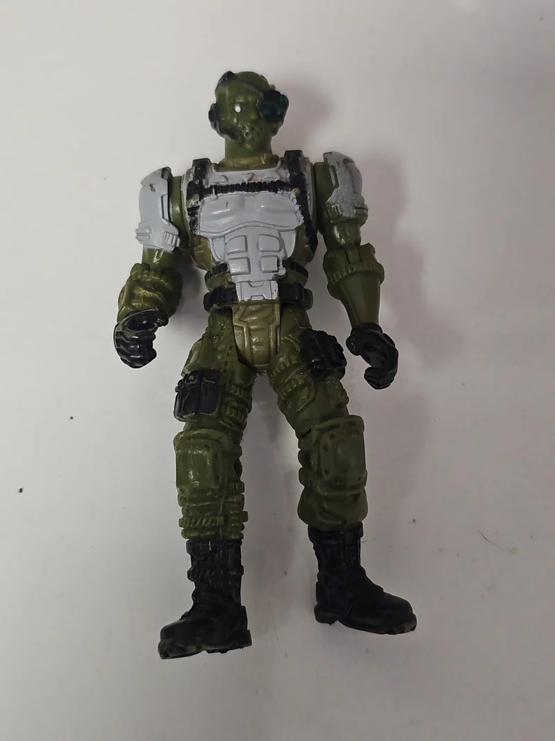 Chap Mei True Heroes Sentinel 1 S1 Cyborg figurine avec vision nocturne articulé