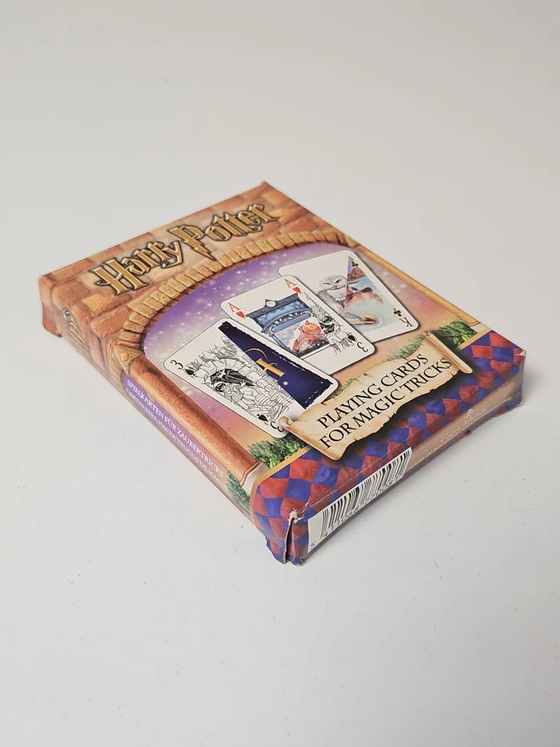 Jeu de cartes magie Harry Potter avec astuces et tours, jeu d'occasion enfant