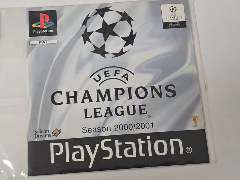 Notice originale pour jeu UEFA sur Playstation PS1, manuel d?instructions offici