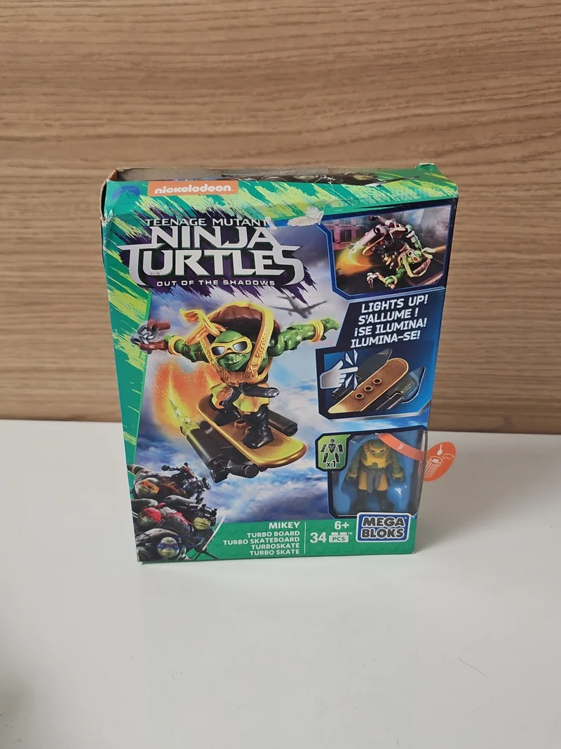 Mega Bloks Tortues Ninja Teenage Mutant ? Jeu de construction figurines TMNT
