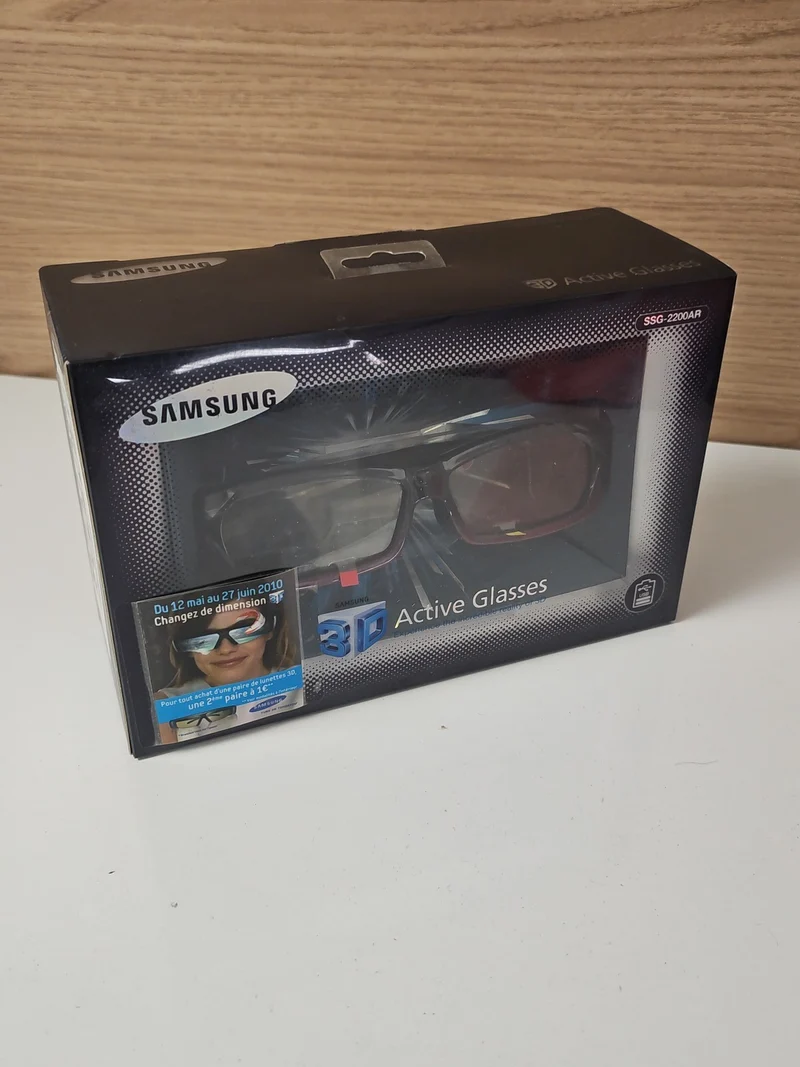 Samsung SSG-2200AR/XC Lunettes 3D Actives, neuves, pour TV compatibles, d'occasi