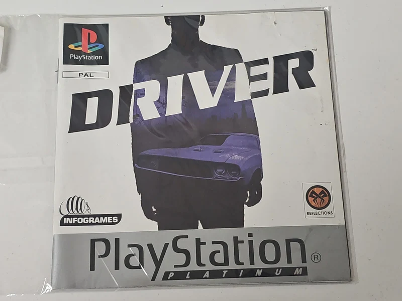 Notice originale Driver pour Playstation PS1 ? Manuel jeu Sony d'occasion