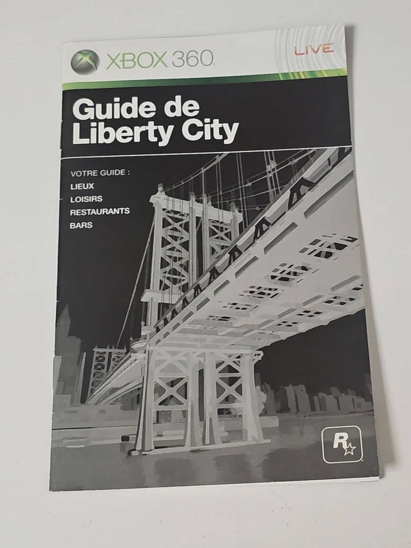 Notice originale GTA pour jeu PlayStation, manuel seul version française d'occas