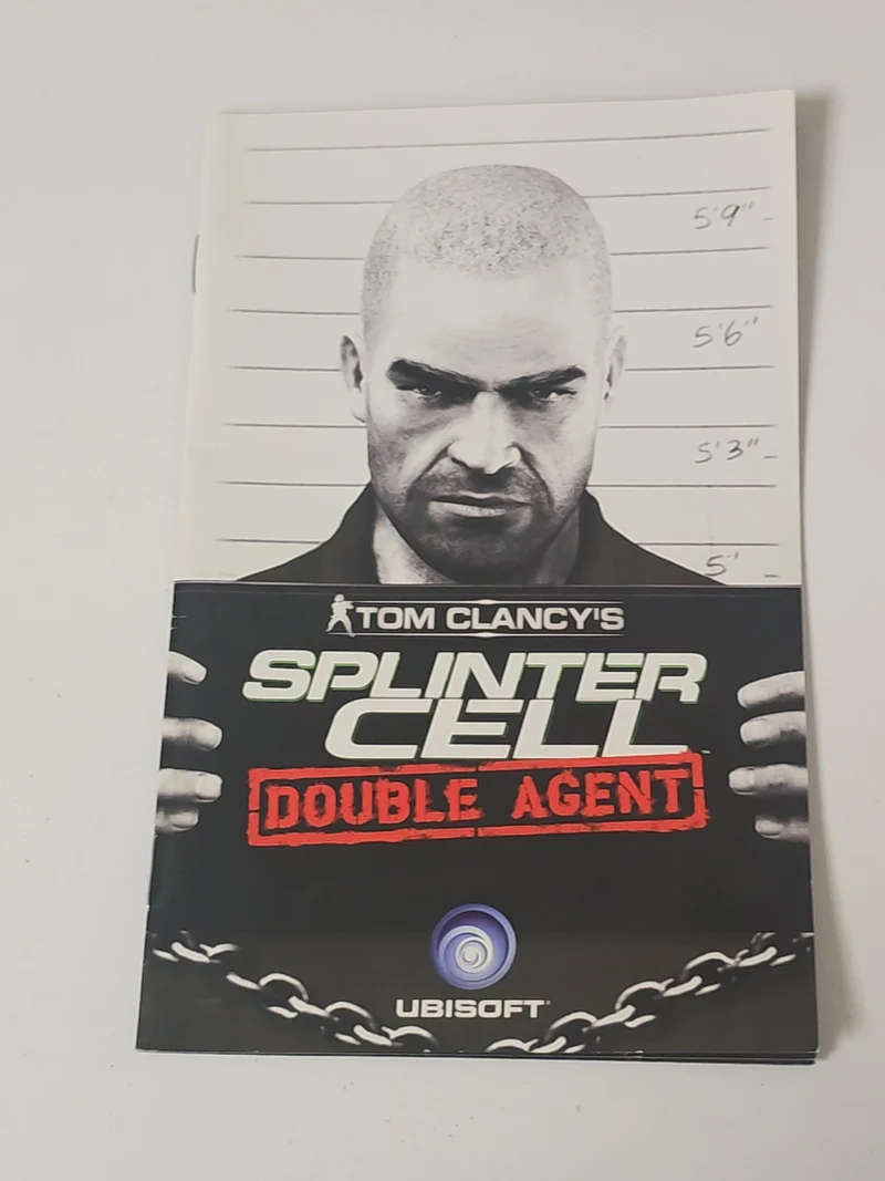 Notice originale Splinter Cell jeu vidéo pour PlayStation, manuel papier FR