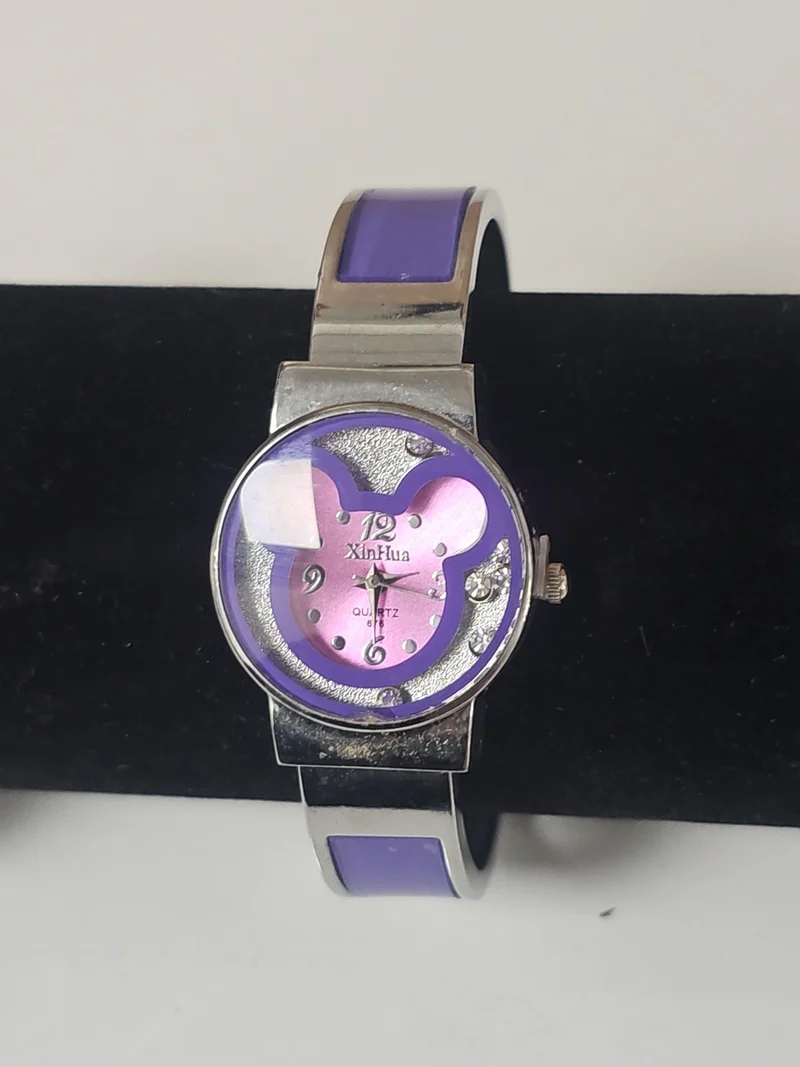 Montre femme Xinhua Quartz 3002, montre-bracelet élégante pour femme, occasion